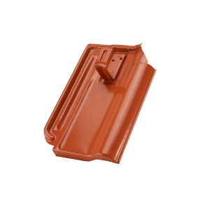 RF PA LEH flat roof tile brick-red
