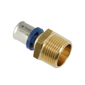 BONFIX 2000264 - Perskoppeling recht - Messing - 20 x 1" G M