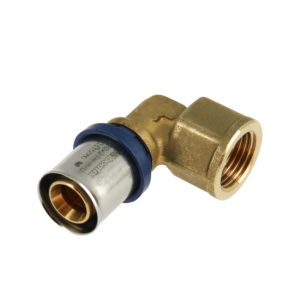 BONFIX 2001115 - Perskoppeling knie 90° - Messing - 20 x 1/2'' G F