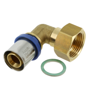 BONFIX 2002105 - Perskoppeling knie 90° - Messing - 20 x 3/4'' G F