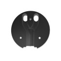 Opbouwrand voor Superior Fibra HomeSiren zwart