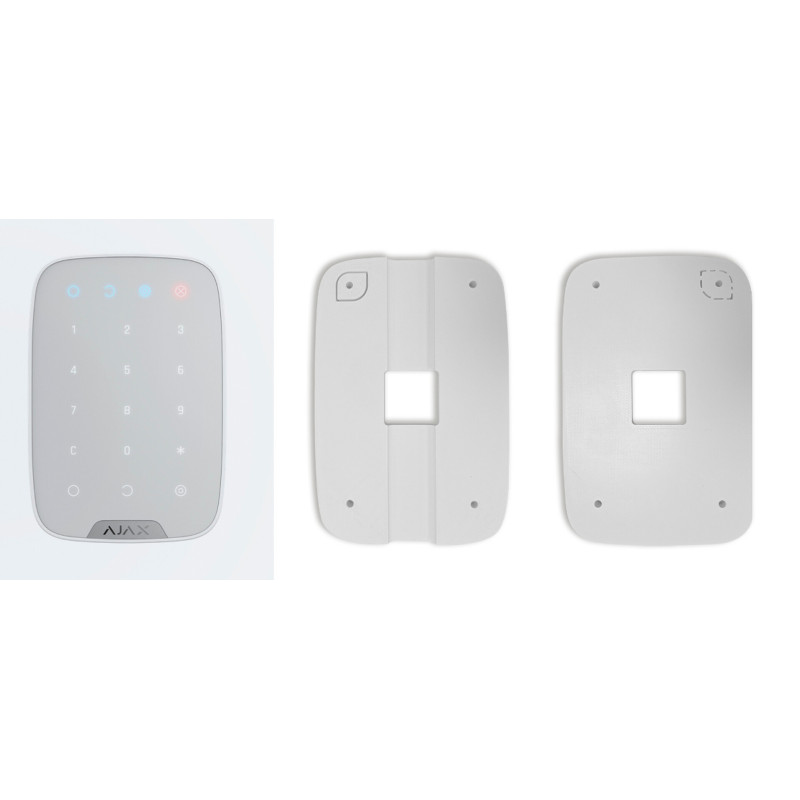 Opbouwrand voor Superior Fibra keypad wit