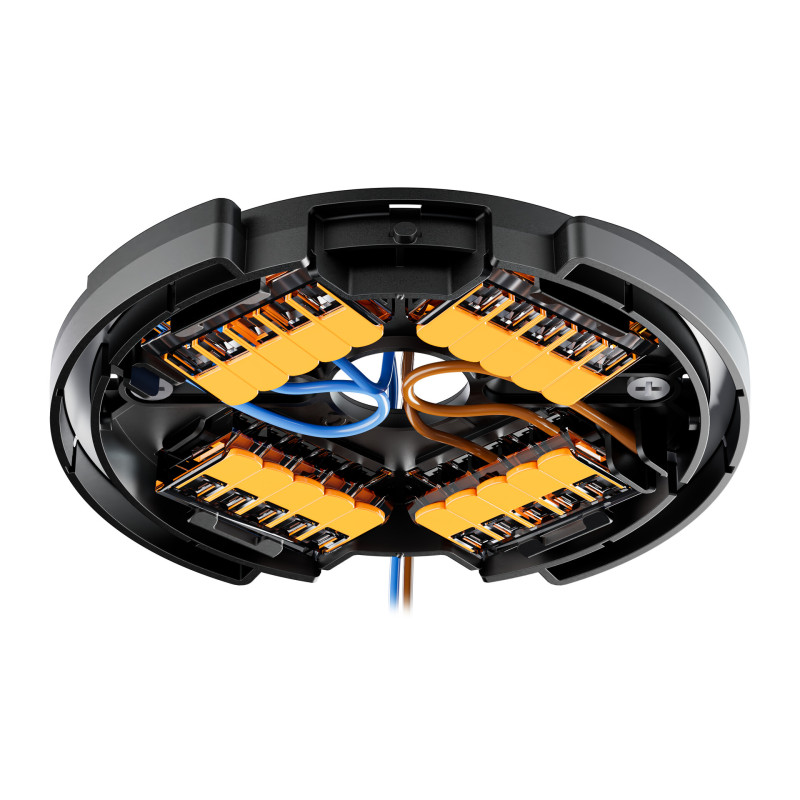 Ajax FireProtect 2 230V, zwart, montageplaat