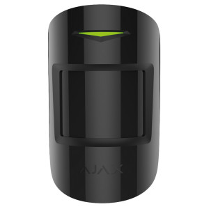 Ajax MotionProtect, zwart, draadloze PIR detector