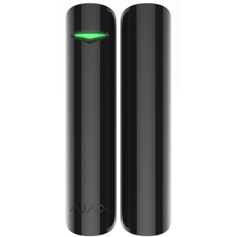 Ajax DoorProtect Plus, zwart, MC met tilt- en trilsensor