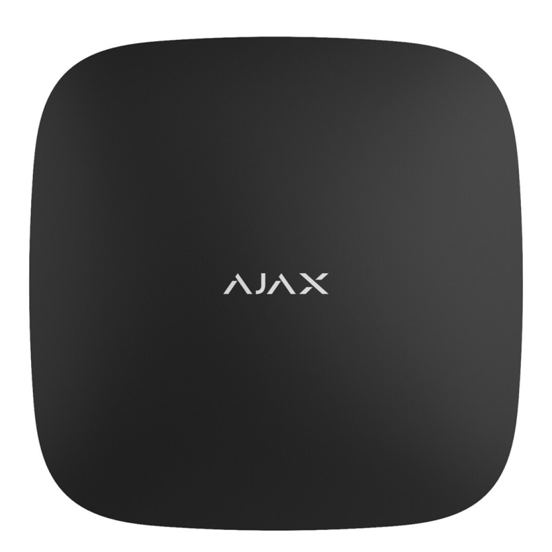 Ajax Hub Plus, zwart, 2x GSM, WiFi en IP