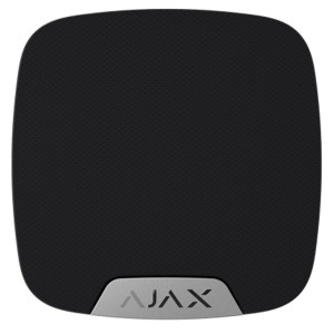 Ajax HomeSiren, zwart, draadloze binnensirene