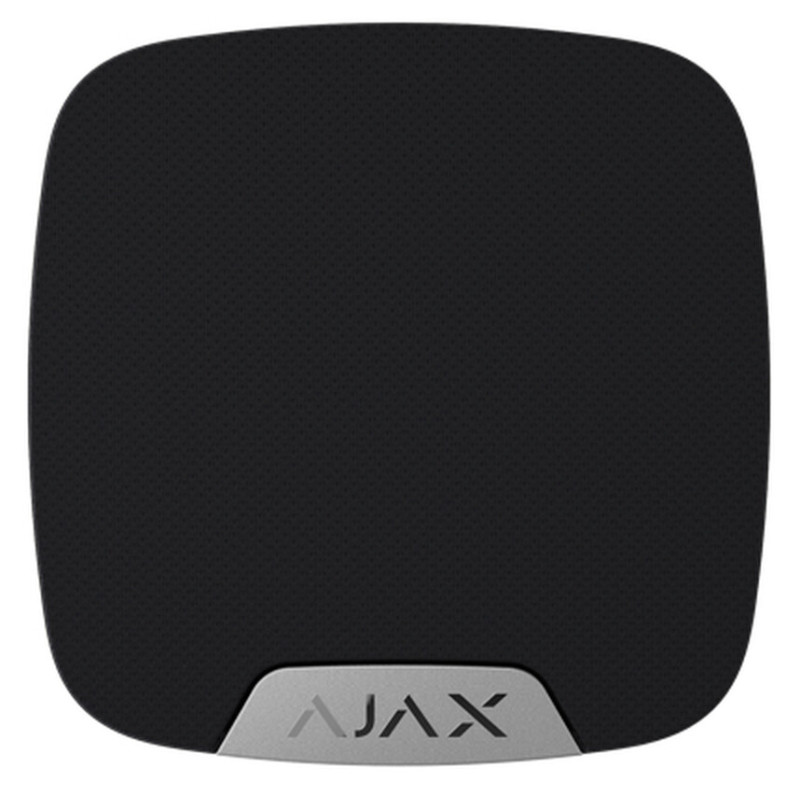 Ajax HomeSiren, zwart, draadloze binnensirene