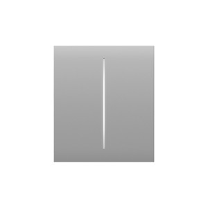 Ajax CenterButton (2-gang) mist