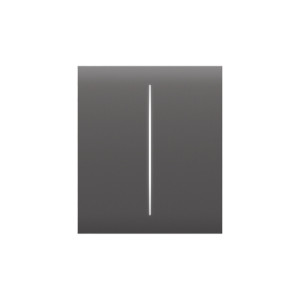 Ajax CenterButton (2-gang) grijs