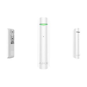 Ajax GlassProtect, wit, draadloze akoestische glasbreuk