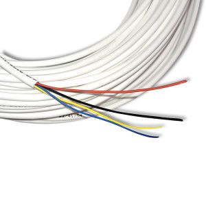 Ajax Superior Fibra buskabel wit rol 100 meter B2ca