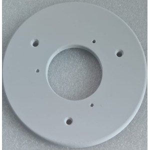 Witte montage plaat voor de AJAX Turret camera