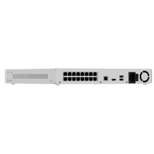 Ajax Baseline NVR met HDMI, 2 harddisk tray, 16 kanalen, 16 PoE, AC, wit