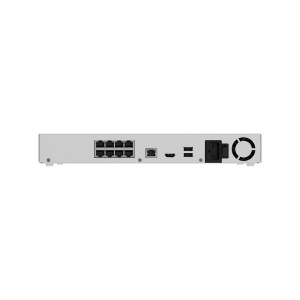 Ajax Baseline NVR met HDMI, 2 harddisk tray, 8 kanalen, 8 PoE, AC, wit