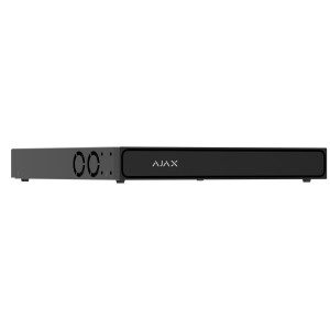 Ajax Baseline NVR met HDMI, 2 harddisk tray, 8 kanalen AC, zwart