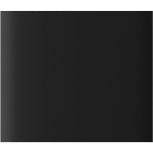 Ajax CenterButton (1-gang) zwart verticaal