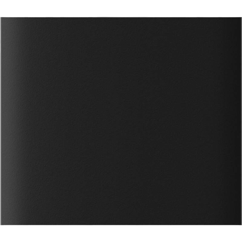 Ajax CenterButton (1-gang) zwart verticaal