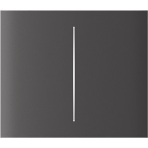 Ajax CenterButton (2-gang) grijs verticaal