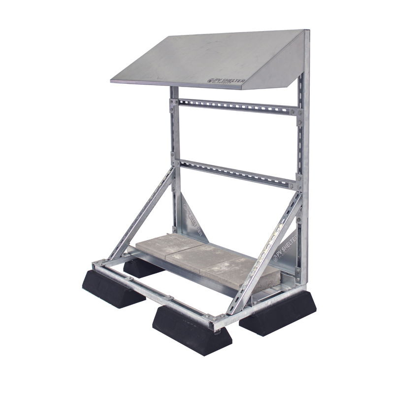 PVshelter Wall-Floor type 100 Partly-Assembled