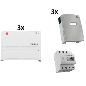 B-BOX LVL 2021 15,4 (3 pcs./46,08 kWh) + 3x SI 8.0