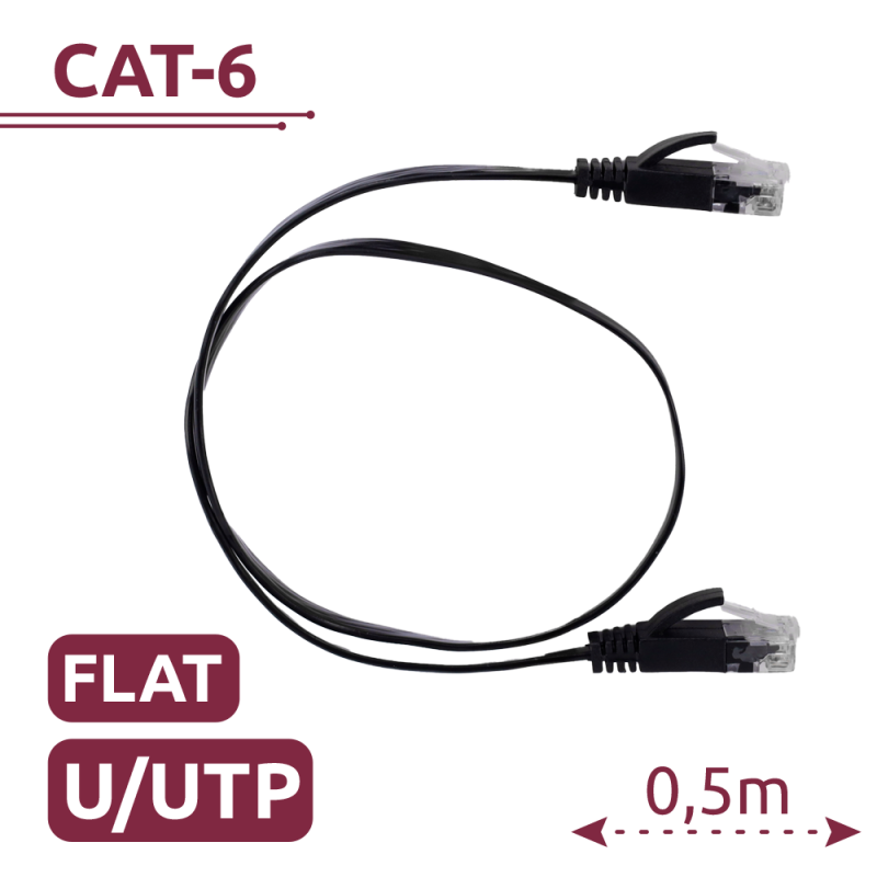 UTP6-05BK-FLAT