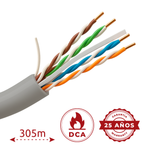UV-UTP6-300-BC24AWG-DCA-B-W