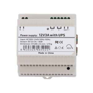 DC12V3A-DIN-UPS-P