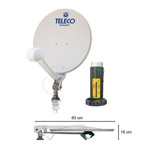 Teleco Voyager G3 SM 65cm, Short mast