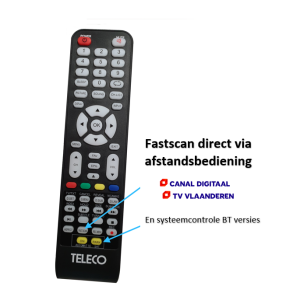 Teleco 04958 spare part TV remote TEK