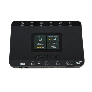 Avtex AMR104X complete kit 4G router R104X + ant. LG55AN GR.