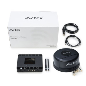 Avtex AMR104X complete kit 4G router R104X + ant. LG55AN ZW.