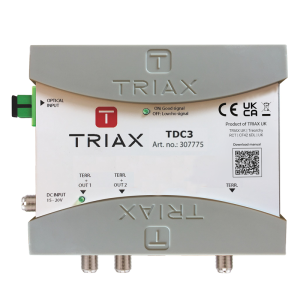 Triax TDC3 dSCR Optical Converter with Terrestrial