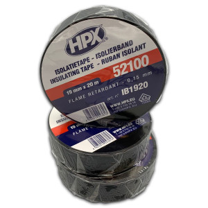 PVC isolatietape VDE zwart (10mtr, 19 mm)