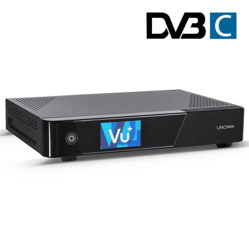 Vu+ UNO 4K SE UHDTV DVB-C FBC Twin+ (8) Tuner PVR Ready