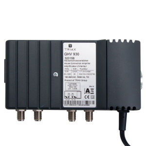 Triax GHV930 versterker 30dB met actief retourpad