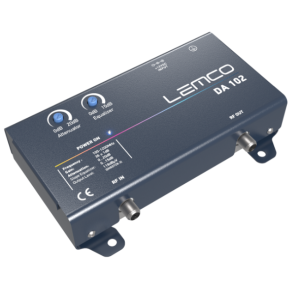 Lemco DA102 Full band 36dB/118dbuV output met equalizer