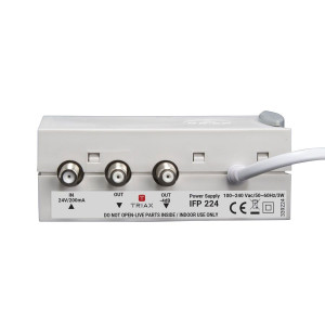 Triax IFP 224 Power Supply/Inserter 24Vdc, 2uitg