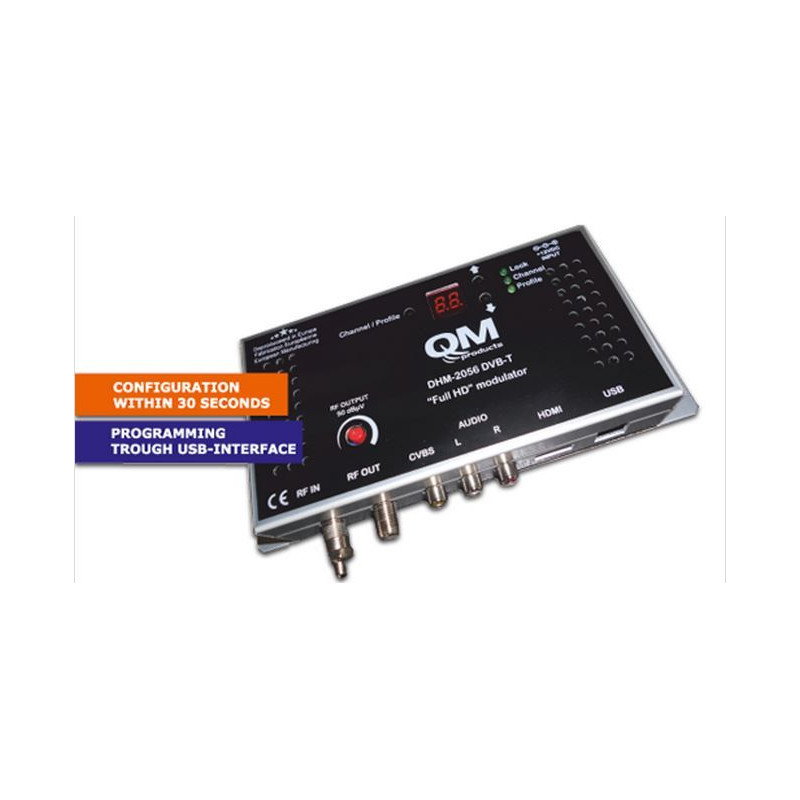 QM modulator DHM-2056 Digital HDMI/AV  DVB-T MPEG4