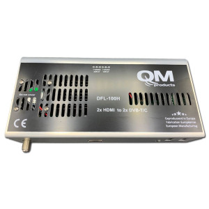 QM modulator DFL-100H 2xHDMI  DVB-T/C