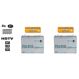 Polytron PCU8112 4CI + 4FTA Compact Headend S2/T2/CDVB-C(T)