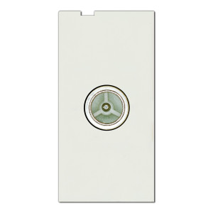 Technetix CL50-SGIM-PW IEC MALE Coax module pure white