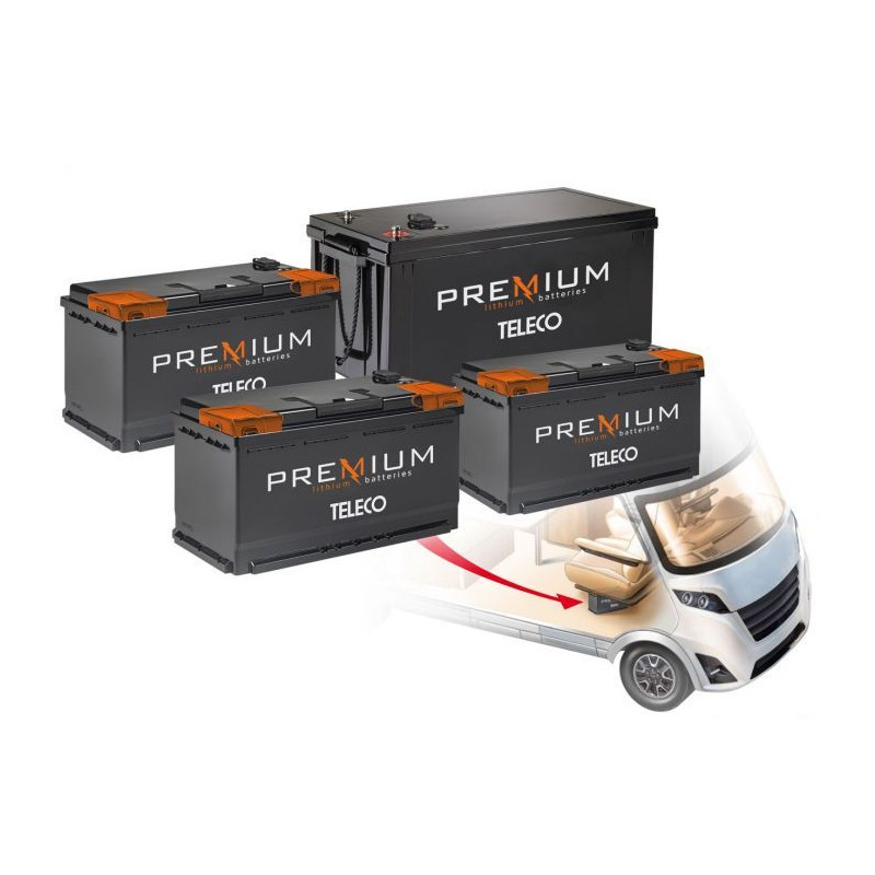 Telair 07774 TLI PREMIUM 12/200 LiFePO4 LITHIUM Bluetooth