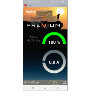 Telair 07774 TLI PREMIUM 12/200 LiFePO4 LITHIUM Bluetooth