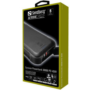 Sandberg Survivor Powerbank 30000 PD45W