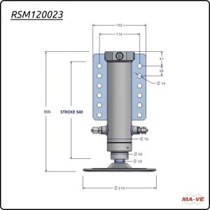 MA-VE KIT Ford short chassis single wheel