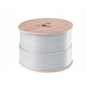 Belden H125 PVC wit 500 mtr. Haspel