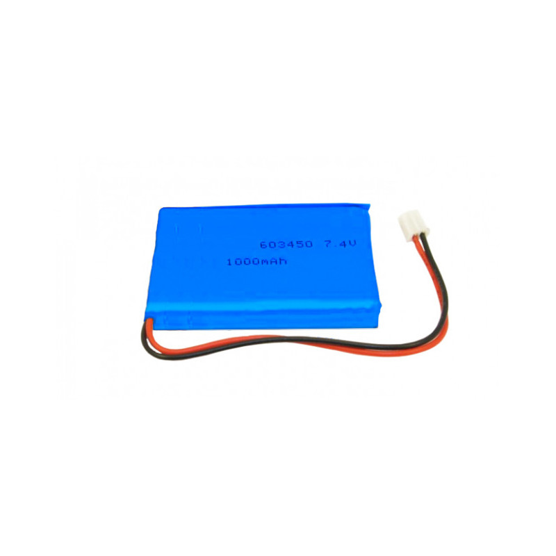 Vervangende Accu tbv QM HD Satellietmeter 7.4V / 1000mAh