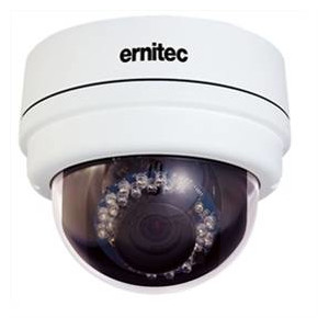 Ernitec SX 302IR IP Dome cam met IR opop