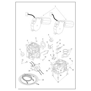 Teleco 12321 spare part Zamak drukschakelaar T.65/85